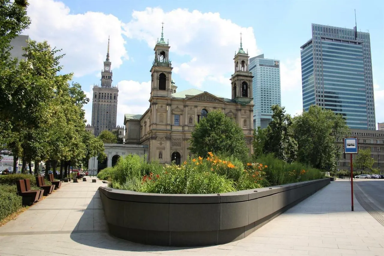 Comfy With Great City View By Cooee Apartments Warszawa